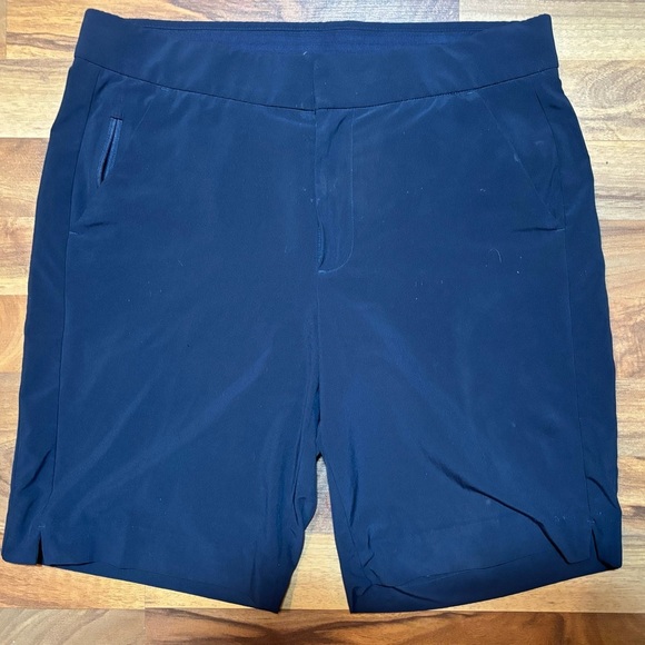 COPY - ATHLETA Tribeca Womens Bermuda Shorts Black  7" Inseam Size 6 Golf Pickl… - Picture 1 of 6